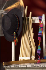 Music of Andean region - (Peru, Bolivia, Chile) of South America